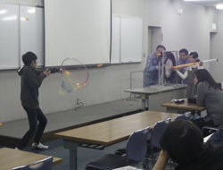 模型を使っての体験イベント