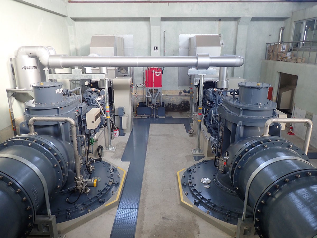 柿ノ木谷川排水機場