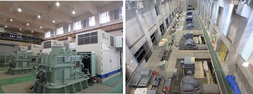 代表機場：大和田機場（左）、横芝揚水機場（右）