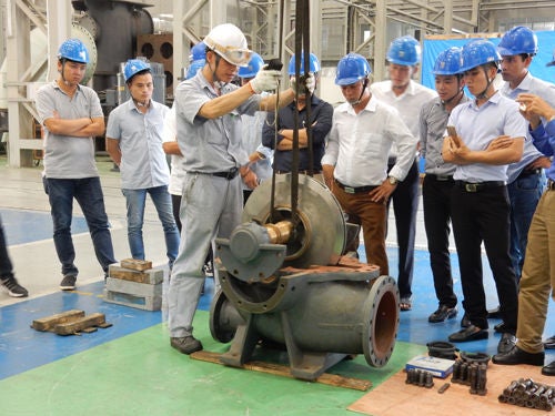 Pump assembly training