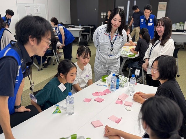 先輩社員とディスカッションタイム